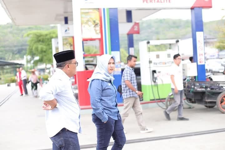 Wabup Madina Temui Sejumlah Pengelola SPBU, Atika Nasution : Pastikan Ketersediaan BBM di Idulfitri Terpenuhi
