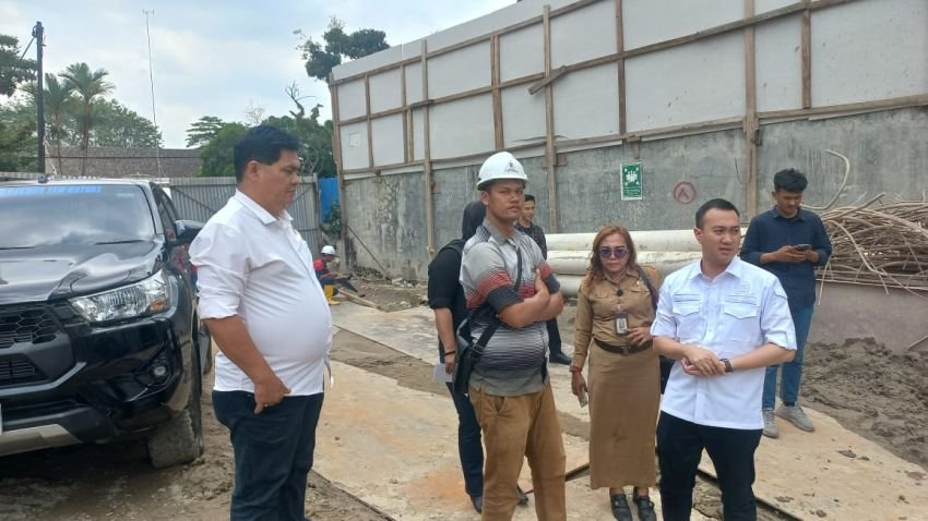 Komisi 4 DPRD Medan Sidak Proses Pembangunan The Bliss Condominium