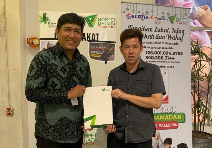Suzuya Mall Marelan Hadirkan Gerai Zakat Dompet Dhuafa, Mudahkan Pengunjung Berzakat di Bulan Ramadan
