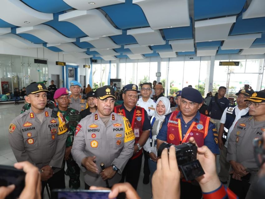 Kapolda Sumut Jamin Keamanan Pemudik di Pelabuhan Belawan