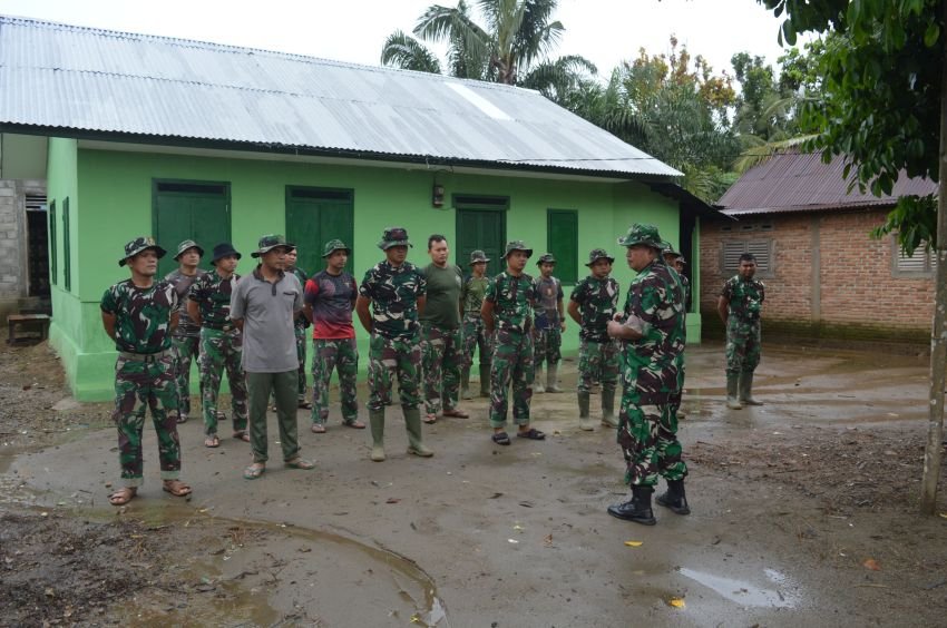 Persiapan Menjelang Kunjungan Wasev TMMD: Satgas TMMD Ke-123 Kodim 0212/Tapsel Percepat Prioritas Pembangunan di Desa Pintu Padang  Palas