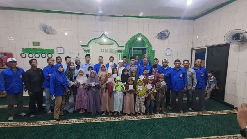 Menjemput Berkah Ramadhan 1446 H, HNSI Kota Medan Santuni Anak Yatim