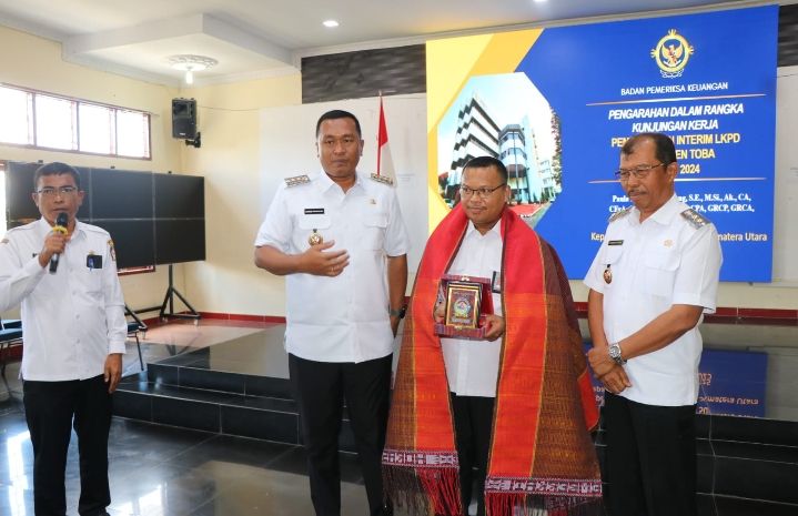 BPK RI Perwakilan Sumut Lakukan Pemeriksaan dan Supervisi di Pemkab Toba