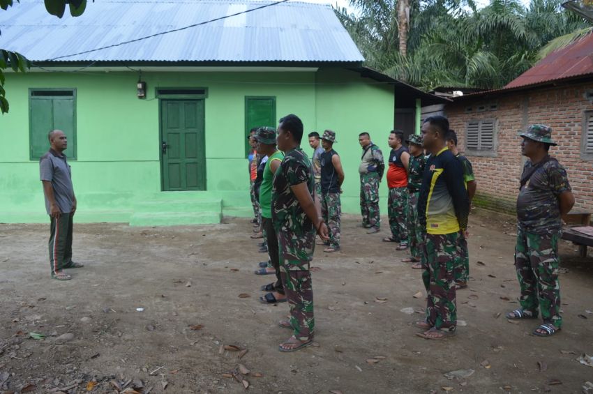 Refleksi dan Doa Bersama: Satgas TMMD ke-123 Kodim 0212/Tapsel Evaluasi Tugas Harian