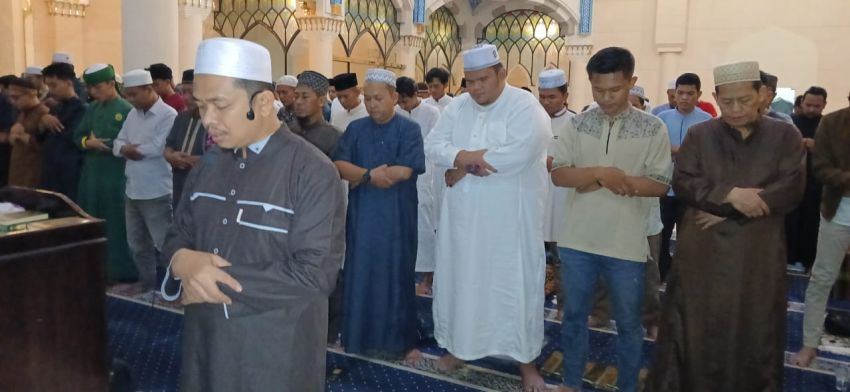 Jumlah Jamaah Iktikaf Masjid Agung Medan Melonjak Tajam 63,25%, BKM Bersyukur