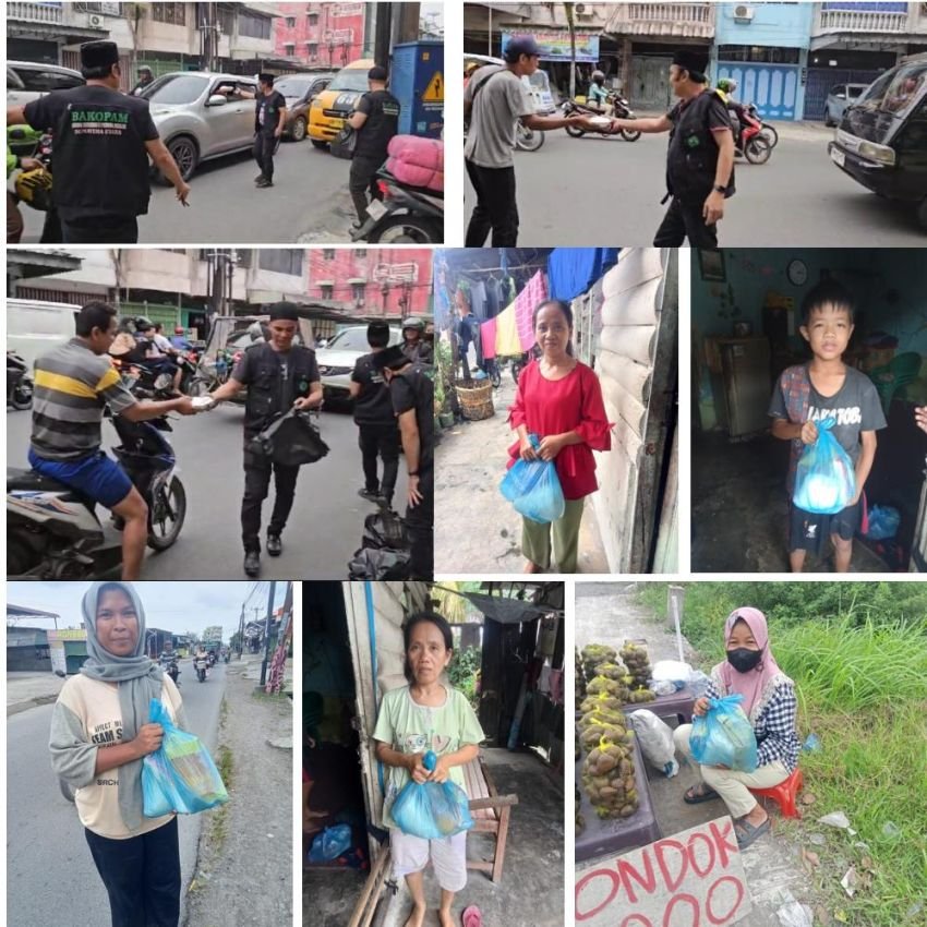 BAKOPAM Sumut Salurkan Bantuan Donatur Berkah Ramadhan 1446 H Kepada Masyarakat