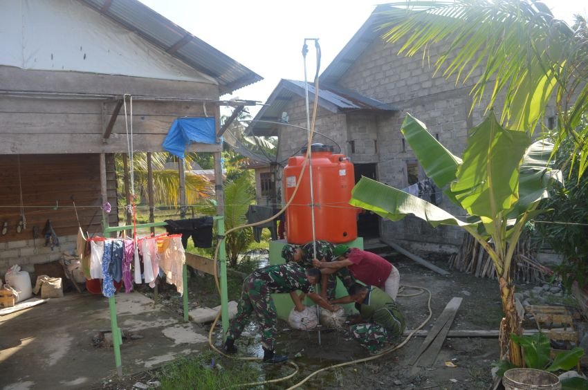 Ketika Doa Warga Desa Simanuldang Palas Terjawab: Sumur Bor oleh TMMD ke-123 Kodim 0212/Tapsel Hadirkan Kehidupan Baru