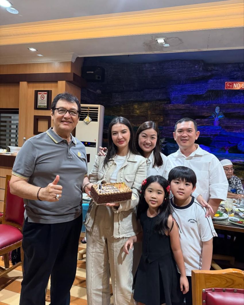 Keluarga Besar Dr. H. Rahmat Shah Gelar Makan Malam, Doakan Raline Selalu Terbaik