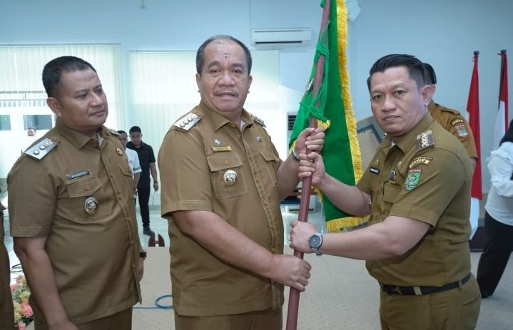 Bupati Dan Wakil Bupati Asahan Ikuti Penyerahan SPPT PBB-P2 Tahun 2025