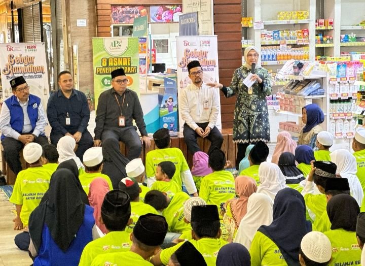 Bank Sumut Berbagi Kebahagiaan: 100 Anak Yatim Dhuafa Merasakan Keceriaan Belanja Ramadan