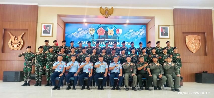 Upacara Penyerahan Siswa Dikmapa PSDP PNB TNI Angkatan XXXV TP 2024