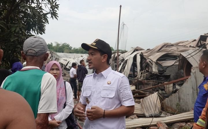 Panglong 88 Dilalap Sijago Merah, Wali Kota Dan Kapolres Tinjau Lokasi Kebakaran