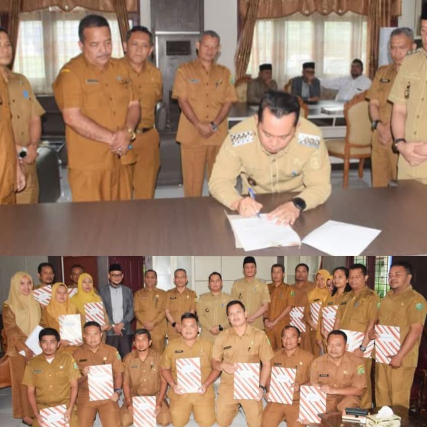 Sorotan Pemkab Palas, Bupati PMA Rotasi Besar-Besaran Pejabat, "ADA APA...??? "