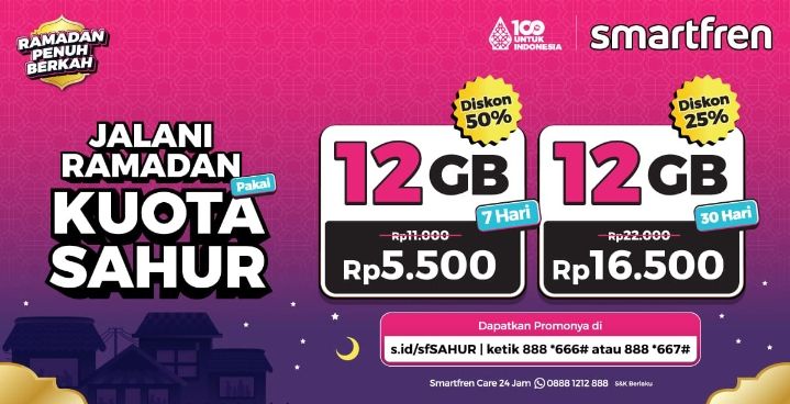 Smartfren Sambut #RamadanPenuhBerkah dengan Workshop Santri Ngonten dan Diskon Kuota Hingga 50%