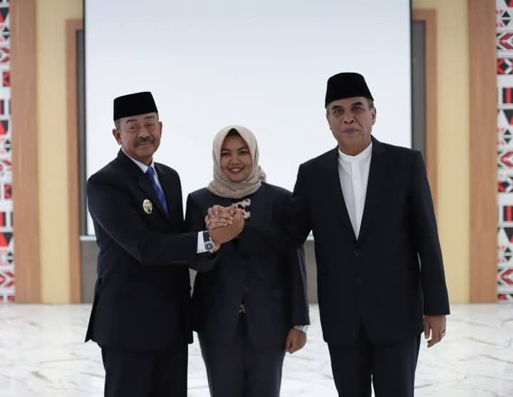 Pemkab Madina Gelar Sertijab Bupati dan Wakil Bupati, Sukhairi Nasution : Titipan saya hanya melanjutkan shalat subuh berjama'ah bagi anak SD dan SMP