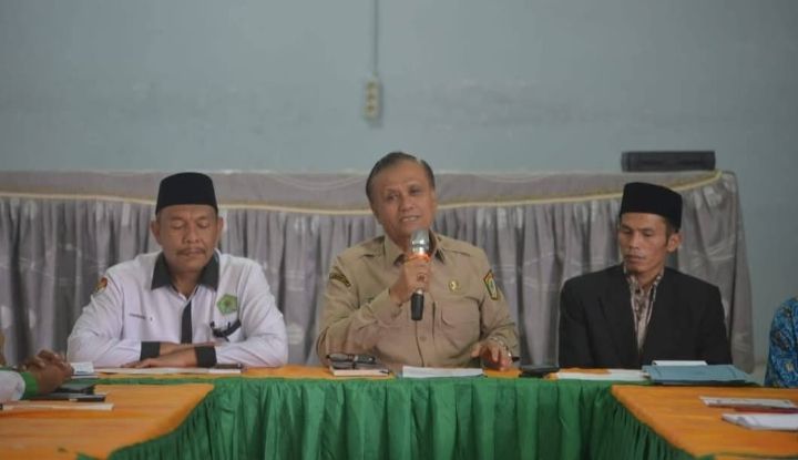 Wabup Pakpak Bharat Menghadiri Rapat Penetapan Zakat Fitrah Ramadhan 1446H