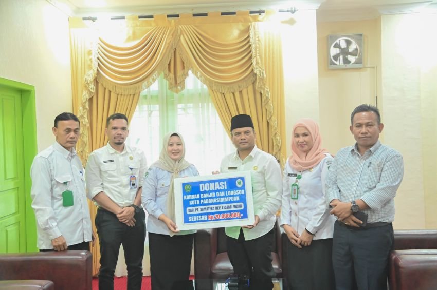 PT. Sumatera Deli Lestari Indah Salurkan Bantuan untuk Korban Banjir dan Longsor di Padangsidimpuan