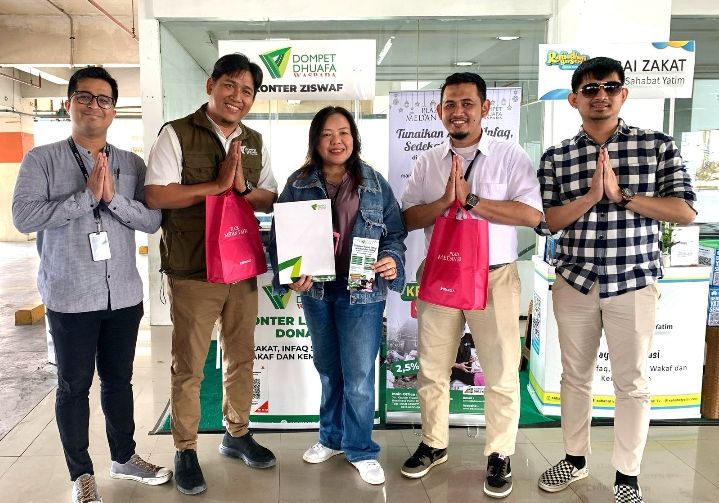 Plaza Medan Fair Kembali Hadirkan Gerai Zakat Dompet Dhuafa Selama Ramadan
