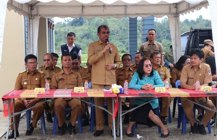 Pasar Murah di Bonatua Lunasi,Toba Diserbu Warga