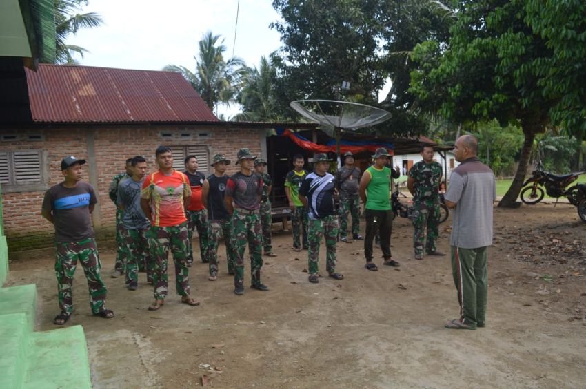 Apel Malam Satgas TMMD Ke-123: Refleksi Tugas dan Doa Bersama di Desa Pintu Padang Palas