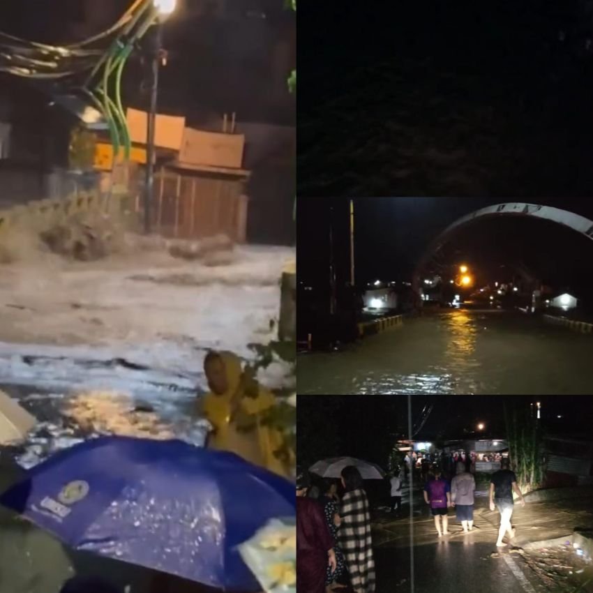 Hujan Tak Berhenti, Air Makin Naik: Padangsidimpuan Menangis dalam Kepungan Banjir