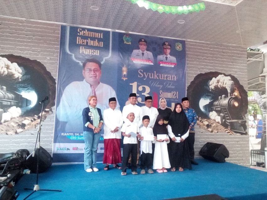 CEO Sumut24 Apresiasi Semua Pihak Atas Penyelenggaraan HUT ke-13 Sumut24