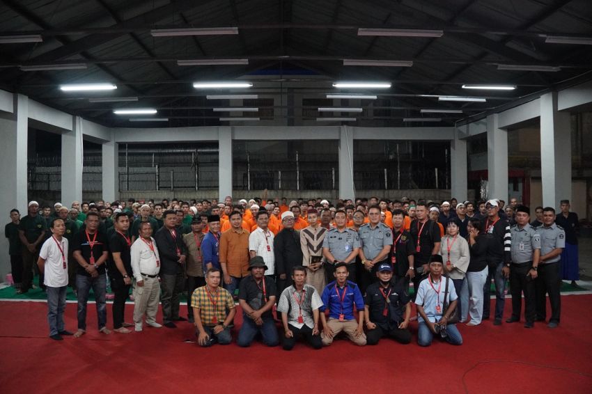 Lapas Lubuk Pakam Bukber Bersama WBP dan Wartawan