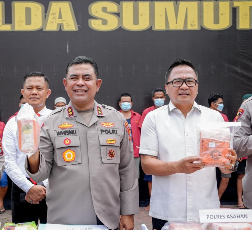 Polda Sumut Tangkap 130 Tersangka Narkoba dalam Ungkap Kasus Sepekan
