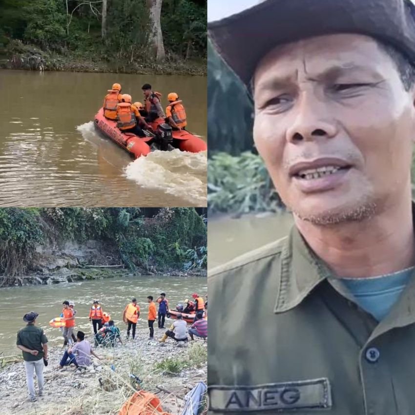 Pencarian Orang Hilang Pasca Bencana Banjir di Padangsidimpuan: Hari Kedua Tim Gabungan Terus Mencari