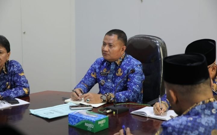 Wakil Bupati Asahan Ikuti Rakor Pengendalian Inflasi Tahun 2025