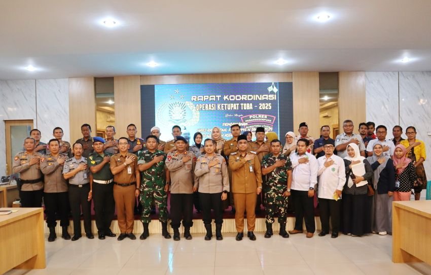 Jelang Idul Fitri, Polres Padangsidimpuan Matangkan Strategi Ops Ketupat Toba 2025