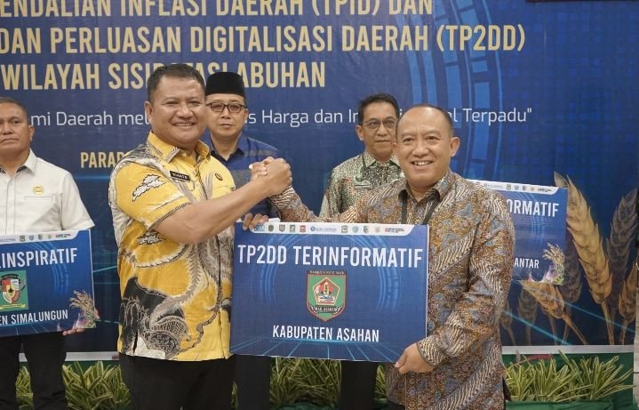 Wakil Bupati Asahan hadiri High Level Meeting TPID dan TP2DD