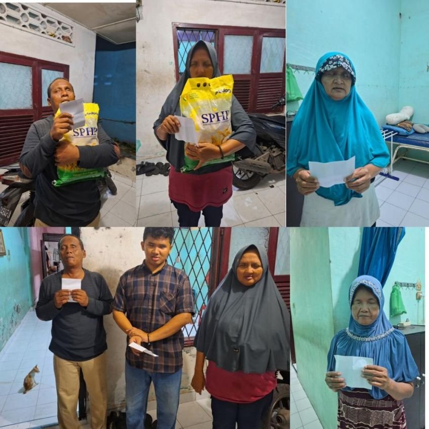BAKOPAM Sumut Gelar Jum'at Berkah Syawal 1446 H, Berbagi Sembako dan Santunan untuk Tuna Netra