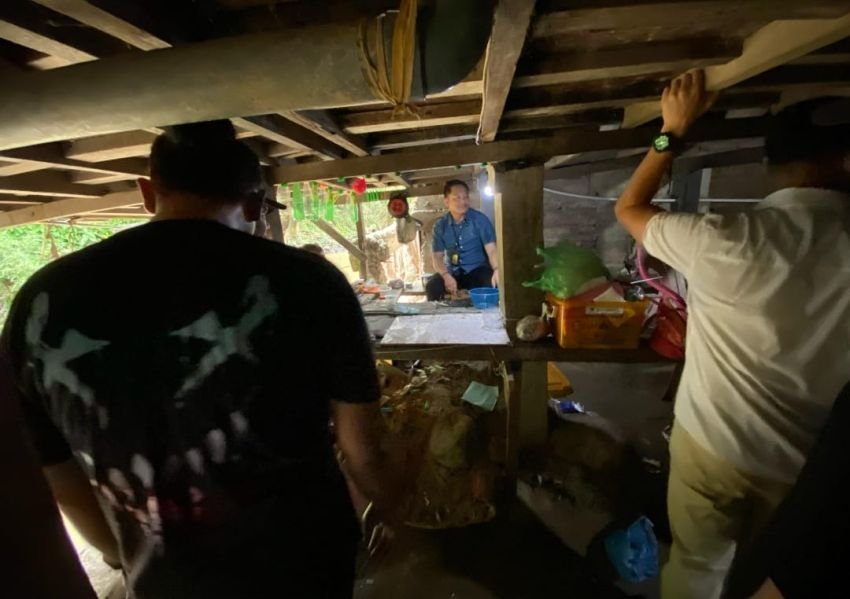 Dua Lokasi Diduga Sarang Narkoba Pinggiran Sungai Digerebek, Ini Hasilnya
