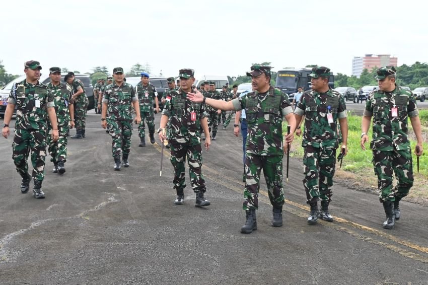 Revitalisasi Lanud Soewondo, Pangkoopsudnas Tinjau Langsung Fasilitas Strategis