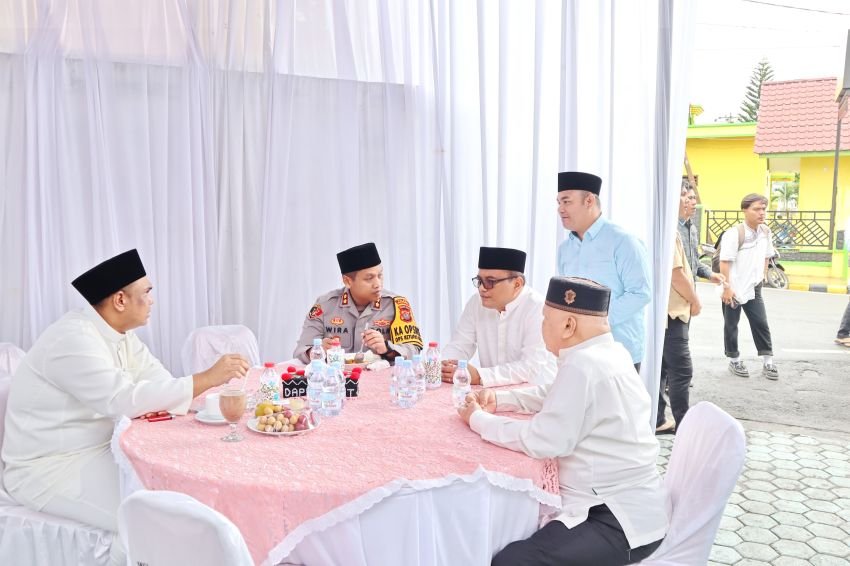 AKBP Dr. Wira Prayatna Gelar Halal Bihalal Bersama Forkopimda Padangsidimpuan