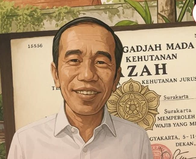Jokowi Tunjukkan Ijazah Asli kepada Wartawan di Solo, Minta Tidak Difoto