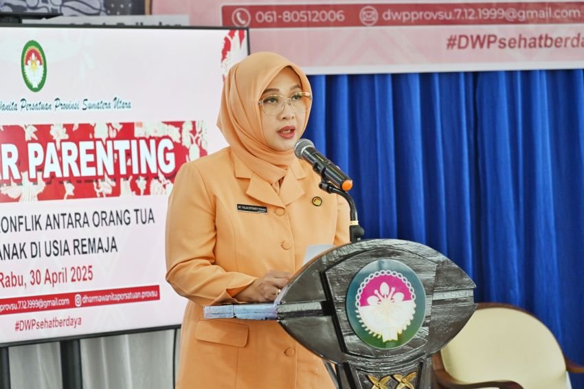 Pj Ketua DWP Sumut Tekankan Pentingnya Peran Orang Tua Membentuk Karakter dan Kepribadian Anak-anak