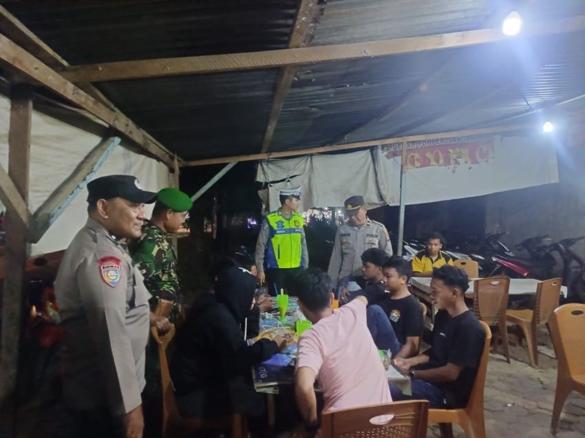 Operasi Malam KRYD Polres Padangsidimpuan Gencarkan Patroli Bersama Cegah Hoaks, Narkoba dan Balap Liar