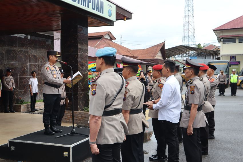 Resmi Bertugas! Ini Dia Pejabat Baru di Lingkungan Polres Padangsidimpuan
