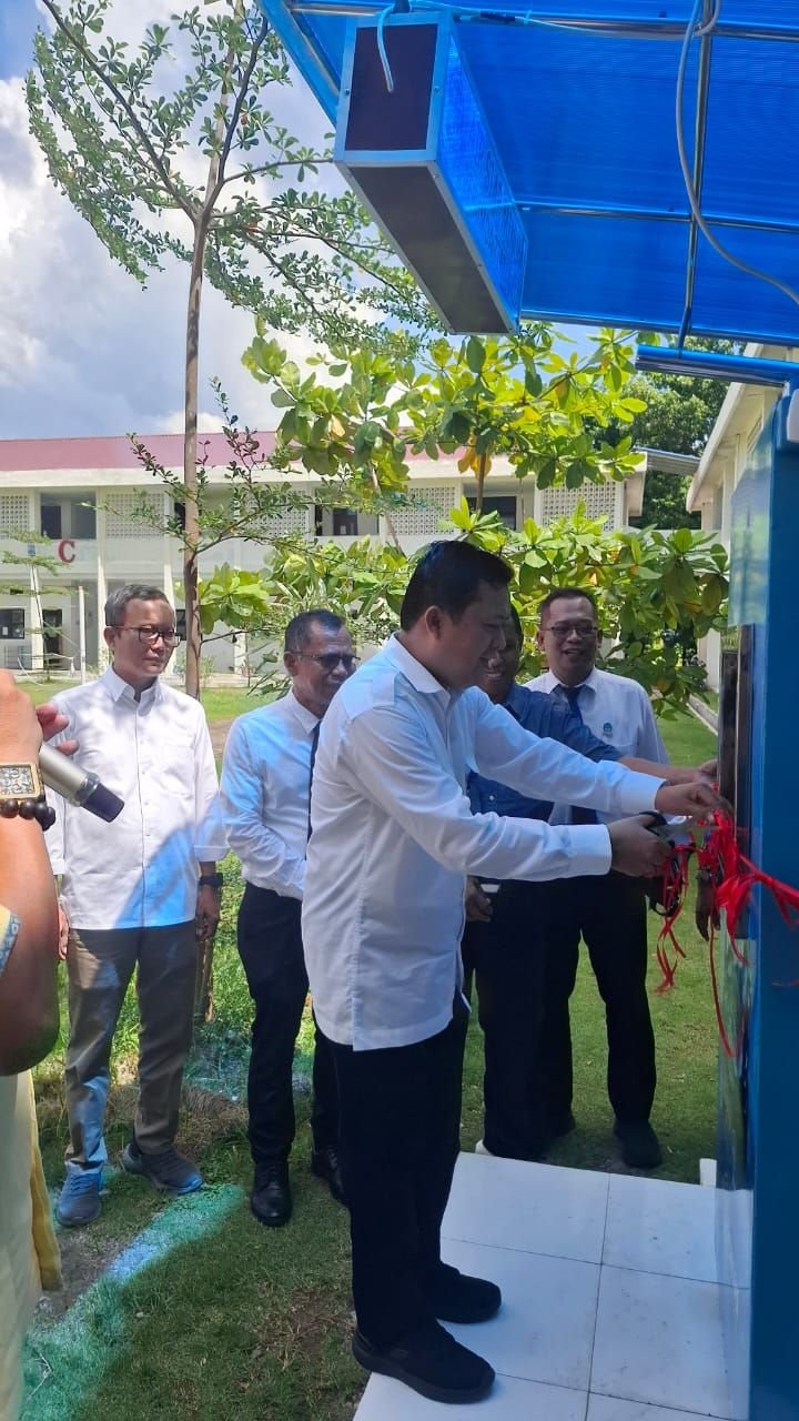 PDAM Tirtanadi Resmikan Depot Air Siap Minum di SMAN 2 Medan
