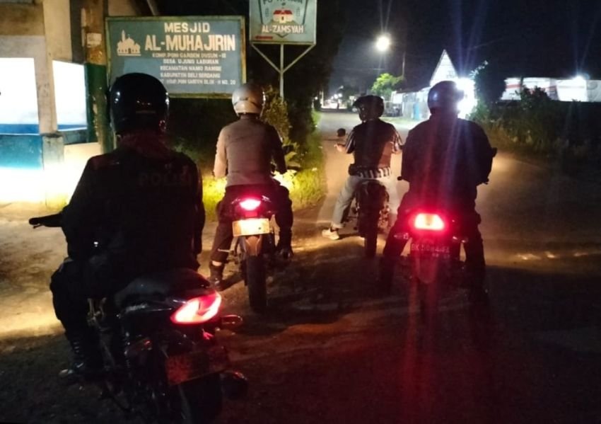 Polresta Deli Serdang Intensifkan Patroli Malam untuk Cegah Kriminalitas