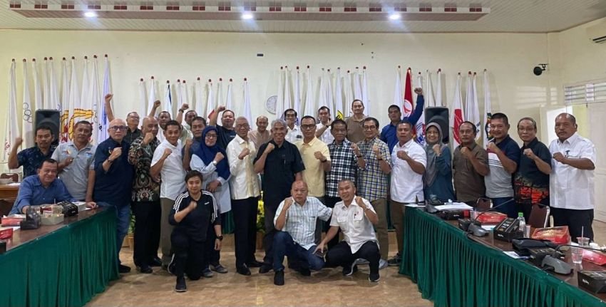Rapat Pleno Terakhir KONI Sumut 2021–2025, Jhon Lubis Tekankan Pentingnya Musorprov