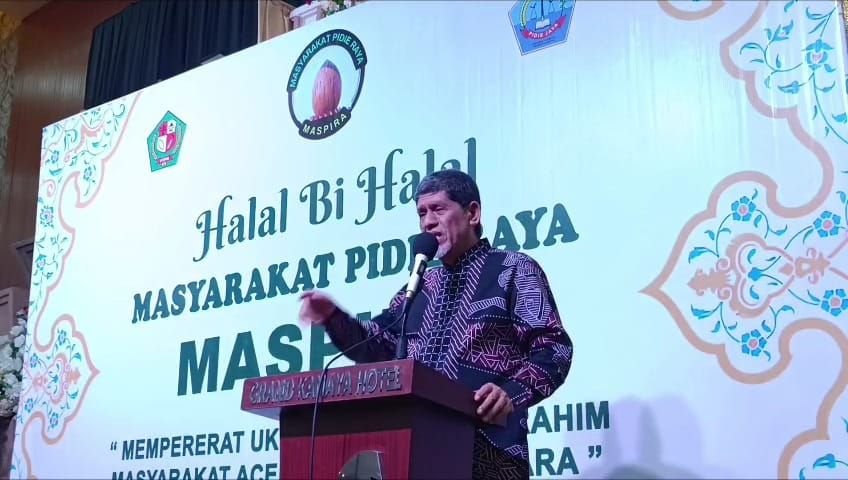 Detik-detik Zulkifli Husein Terjatuh Saat Pidato di Acara Halal Bihalal Maspira