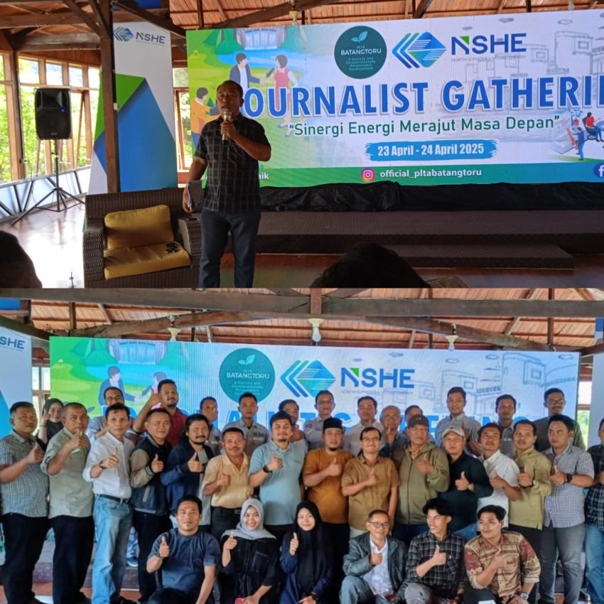 NSHE Batang Toru Gandeng Jurnalis! Bangun Masa Depan Energi Bersih Bareng Media