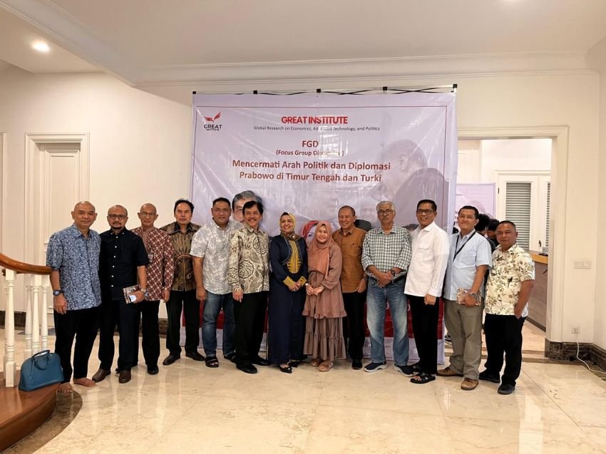 GREAT Institute: Prabowo Berpeluang Jadi Pemimpin Baru Dunia