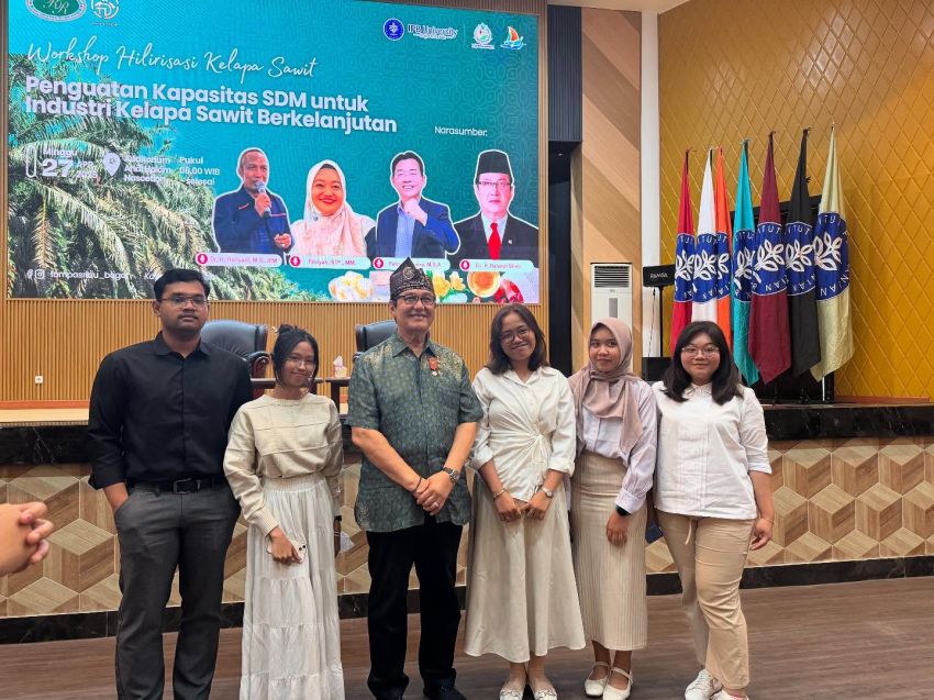 Dr. H. Rahmat Shah Beri Ceramah Inspiratif tentang Hilirisasi Kelapa Sawit dan Motivasi di IPB Bogor