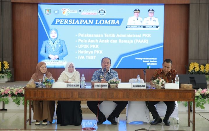 Bupati Asahan Buka Rapat Persiapan Lomba TP-PKK Asahan