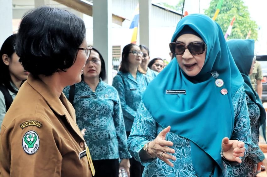 Pembinaan 10 Nagori Percontohan, Ketua TP PKK Kabupaten Simalungun: "Diperlukan Kerjasama Dari Semua Pihak