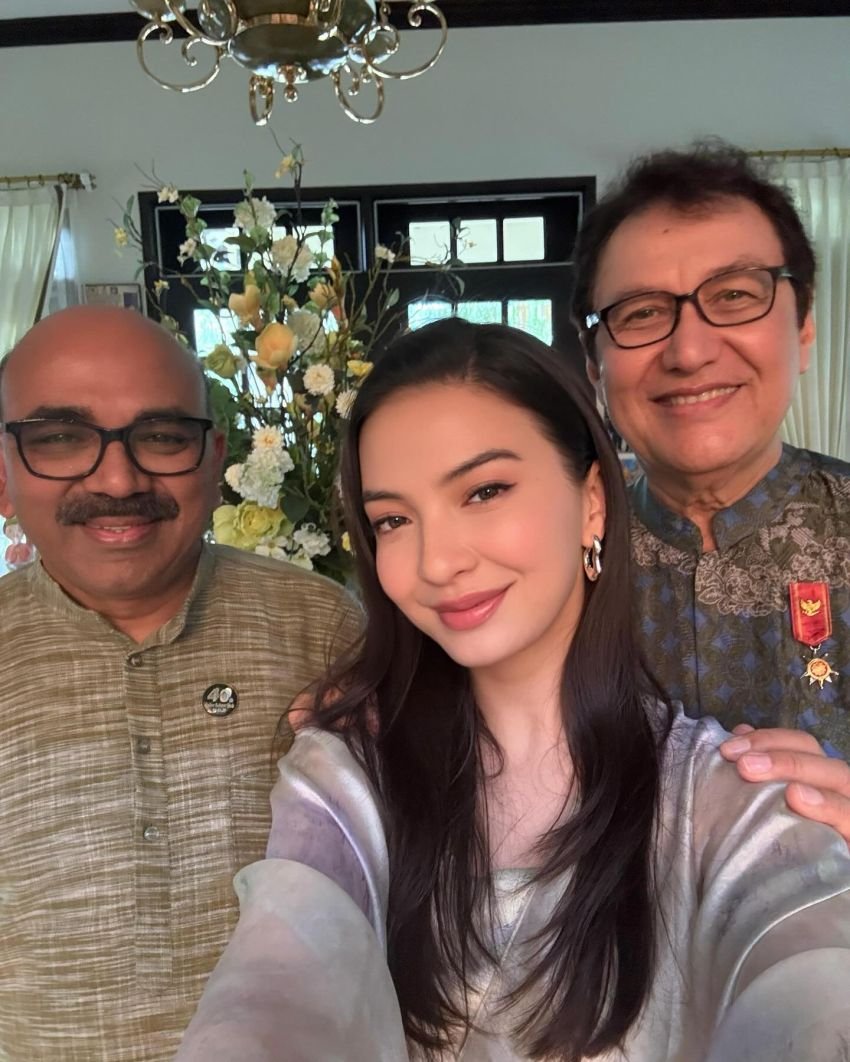 Konjen Kehormatan Dr. H. Rahmat Shah dan Putrinya RalineTerima Kunjungan Konjen India untuk Tindak Lanjut Kerja Sama